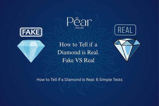 Diamond Test: How to Tell if a Diamond is Real. Fake VS Real