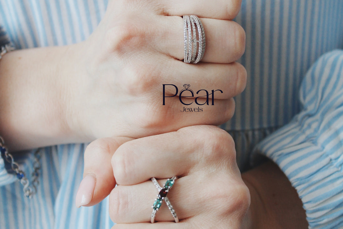 The Art of Stacking Rings: How to Create the Perfect Combination - Pear Jewels