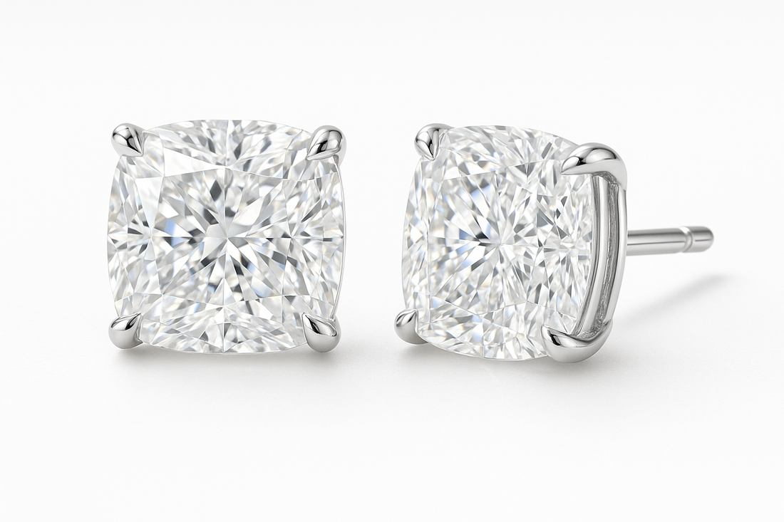 Cushion Cut Earrings: Vintage Charm Meets Modern Style