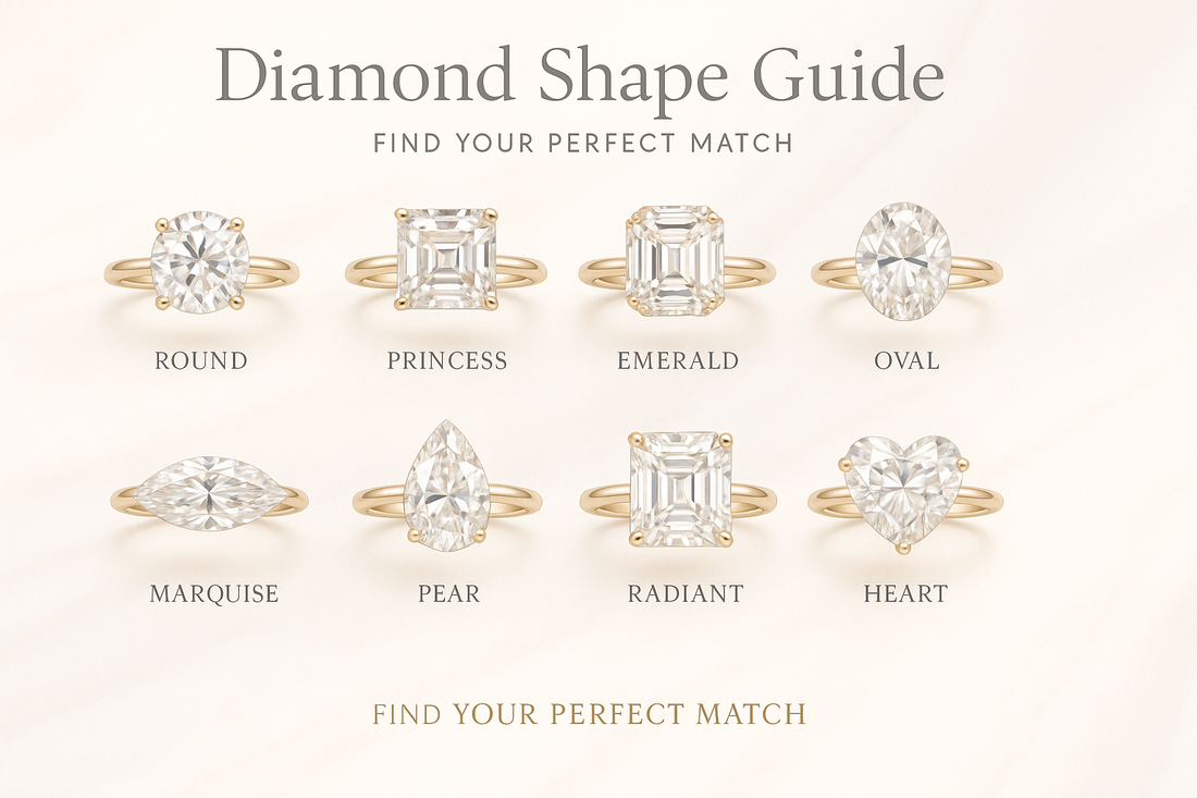 How to Choose the Perfect Diamond Shape for Your Ring Setting