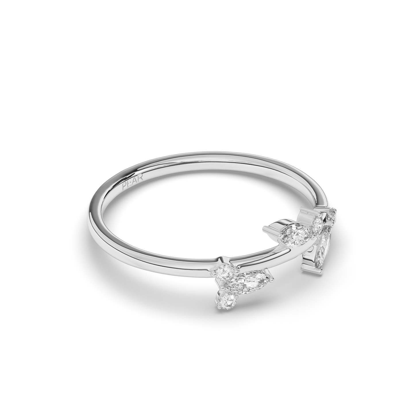 Fancy Marquise Lab-Grown Diamond Ring - Pear Jewels