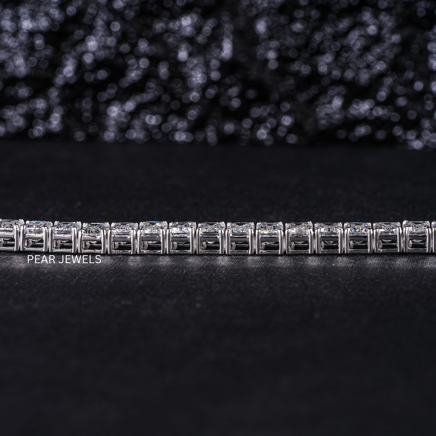 0.7ct Emerald Tennis Labgrown Diamond Bracelet