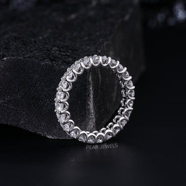 Radiant & Oval Full Eternity Labgrown Diamond Band - Pear Jewels