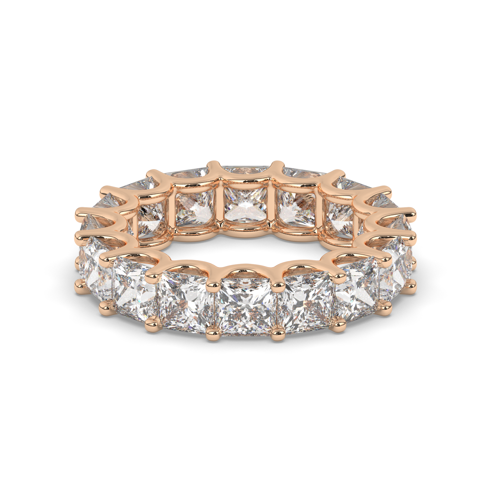 Princess Lab-Grown Diamond Eternity Band - Pear Jewels