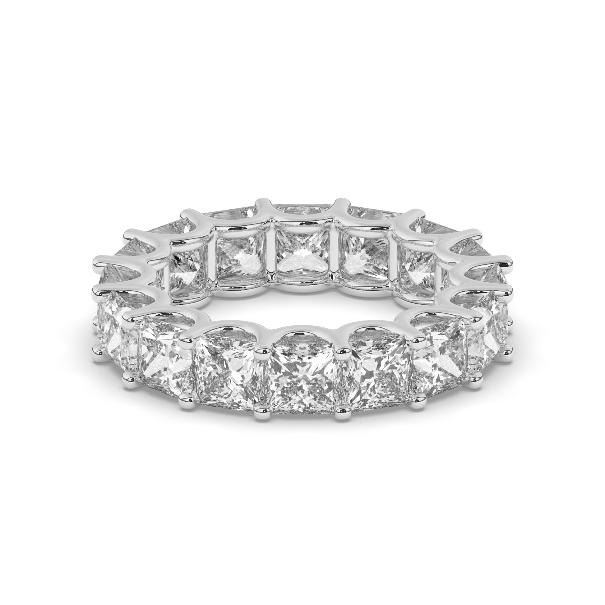 Princess Lab-Grown Diamond Eternity Band - Pear Jewels