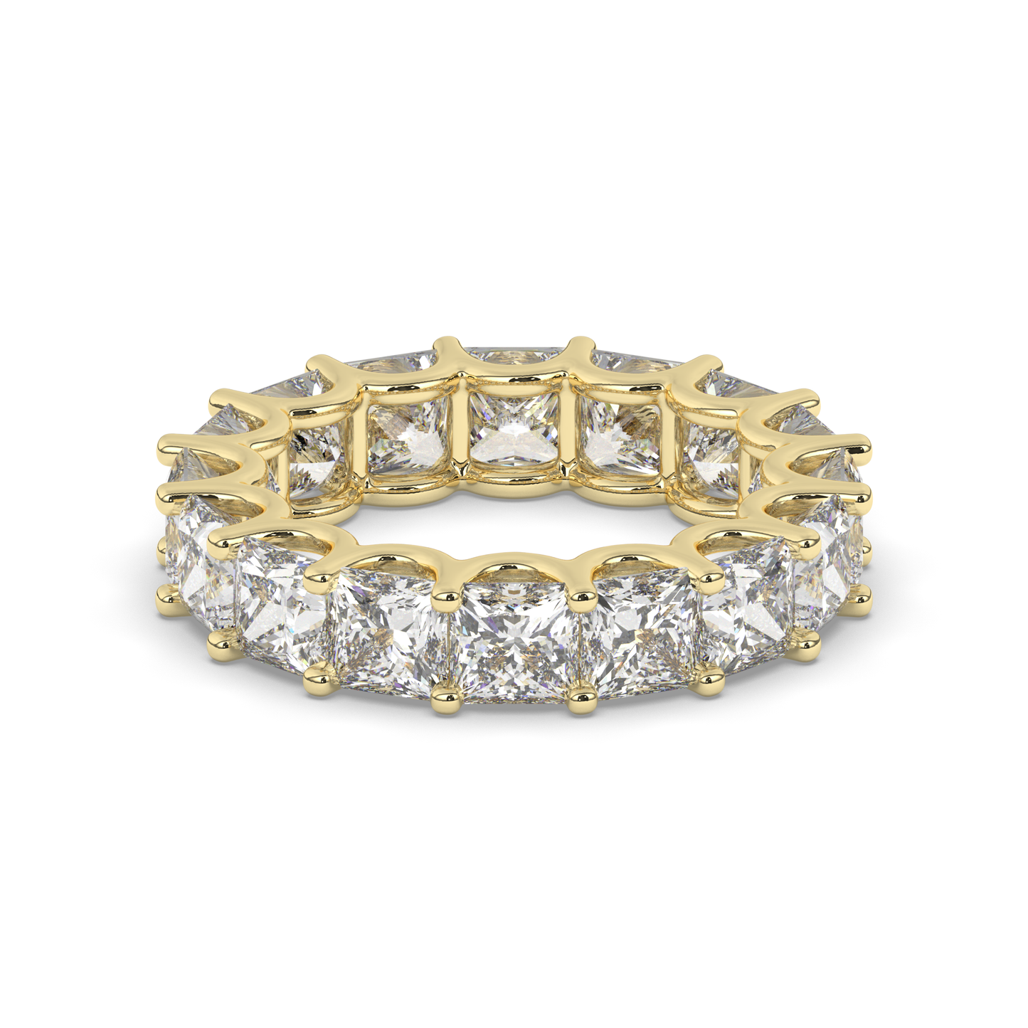 Princess Lab-Grown Diamond Eternity Band - Pear Jewels