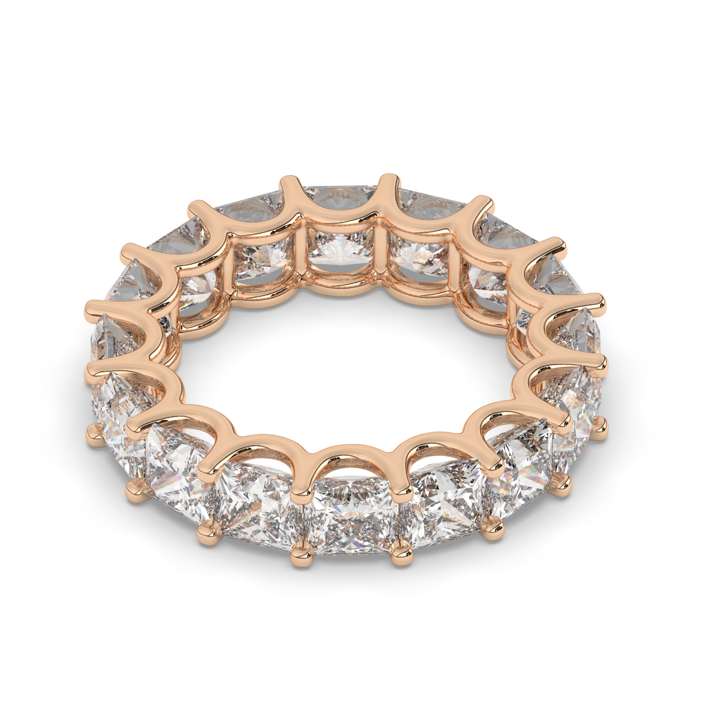 Princess Lab-Grown Diamond Eternity Band - Pear Jewels