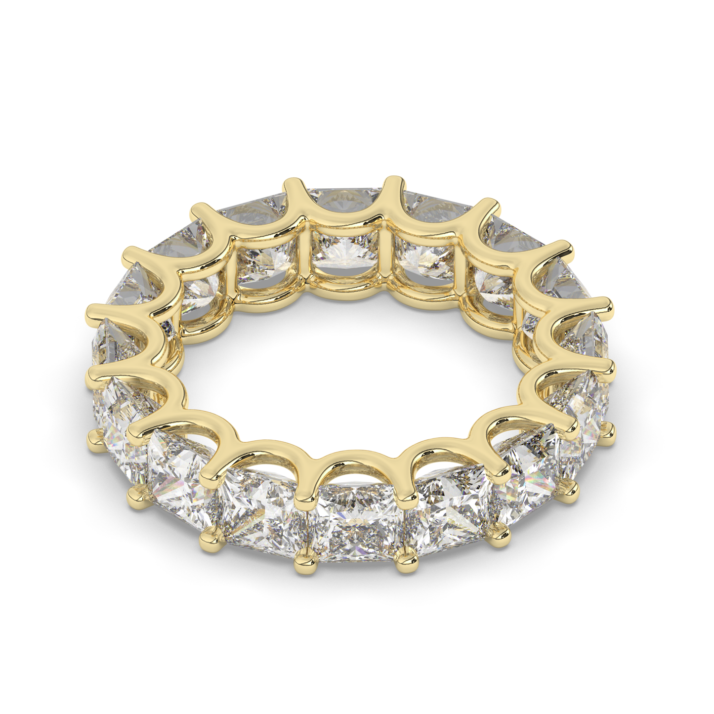 Princess Lab-Grown Diamond Eternity Band - Pear Jewels