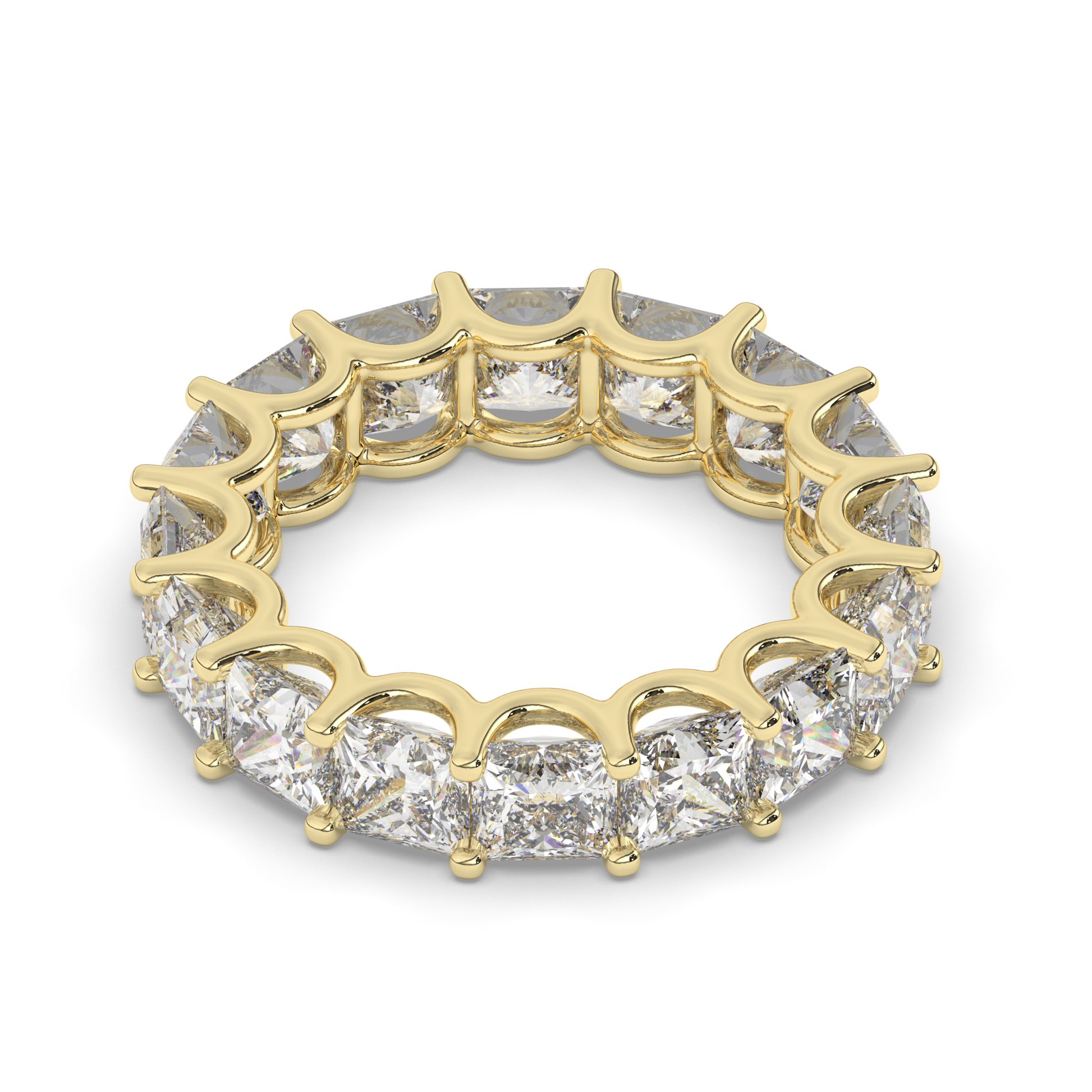 Princess Lab-Grown Diamond Eternity Band - Pear Jewels
