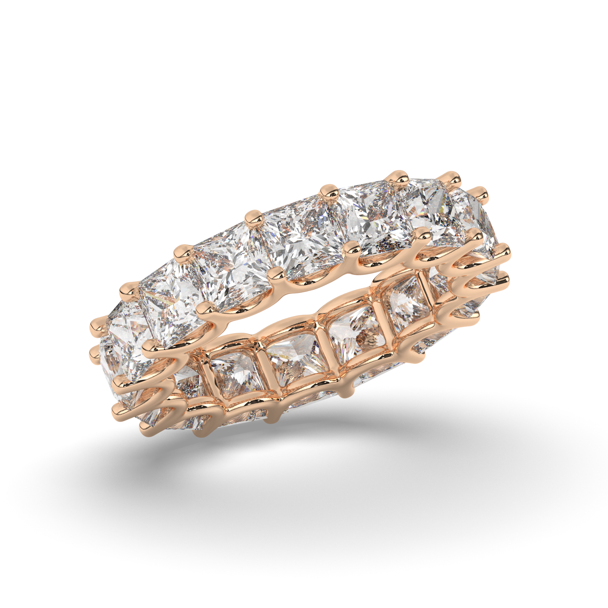 Princess Lab-Grown Diamond Eternity Band - Pear Jewels