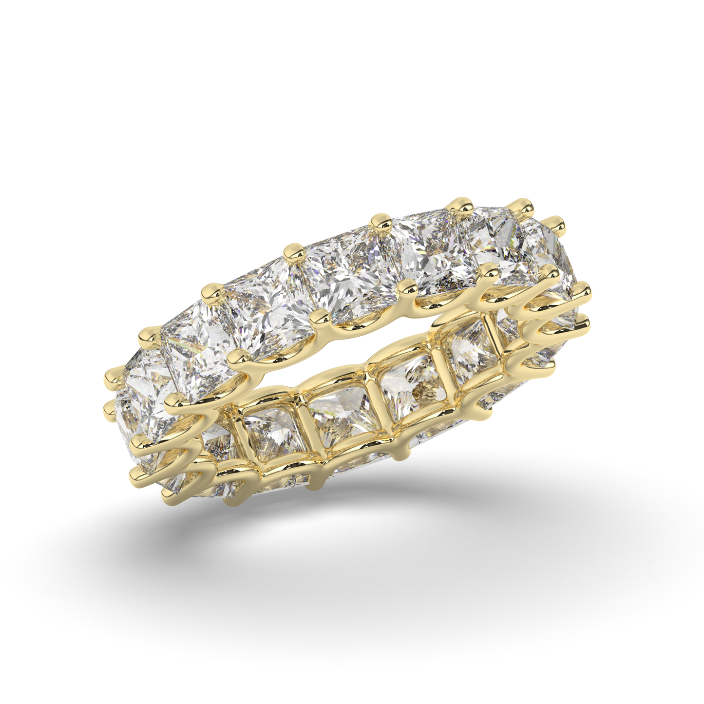 Princess Lab-Grown Diamond Eternity Band - Pear Jewels