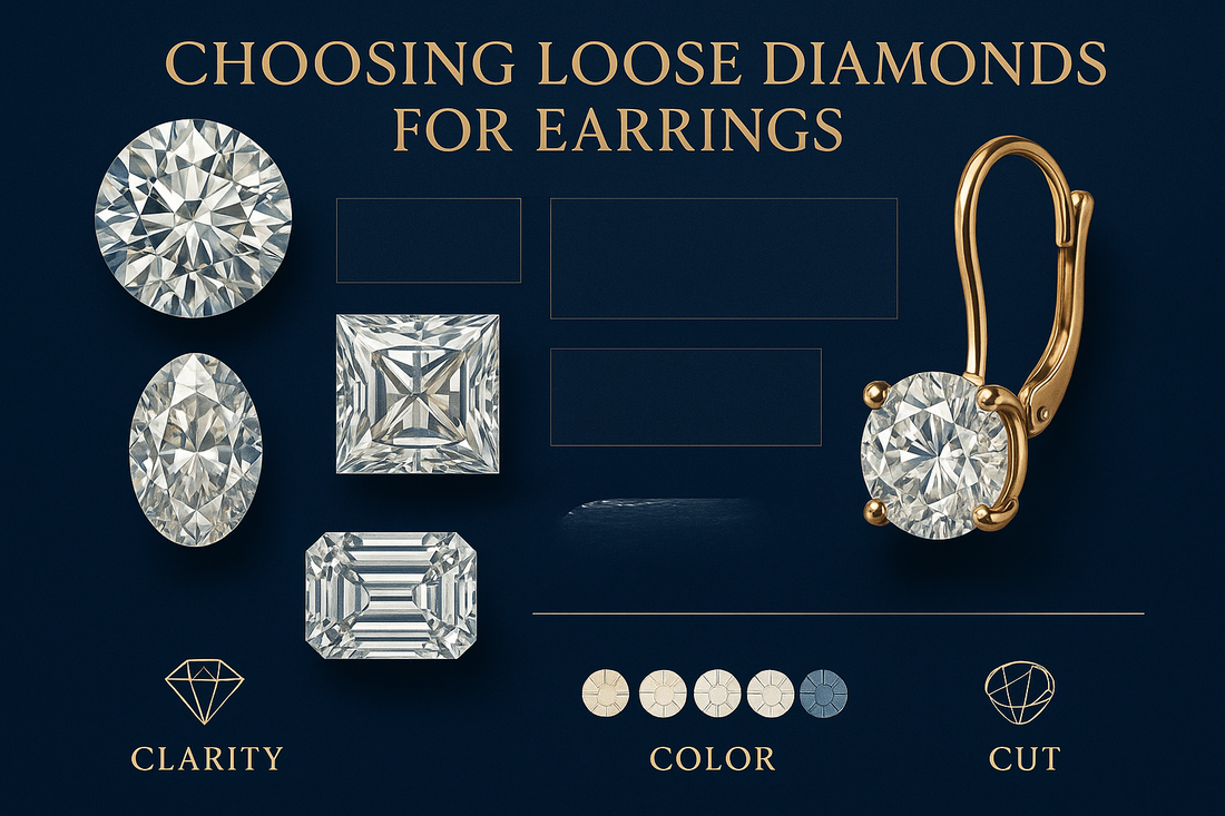 Loose Diamonds in Earrings: How to Choose the Perfect Stone