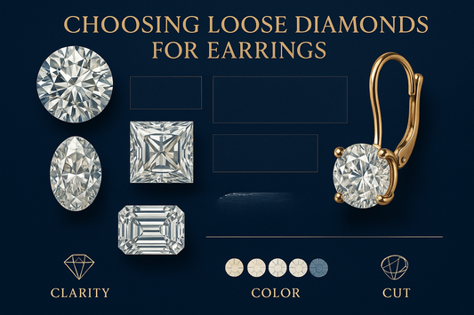 Loose Diamonds in Earrings: How to Choose the Perfect Stone
