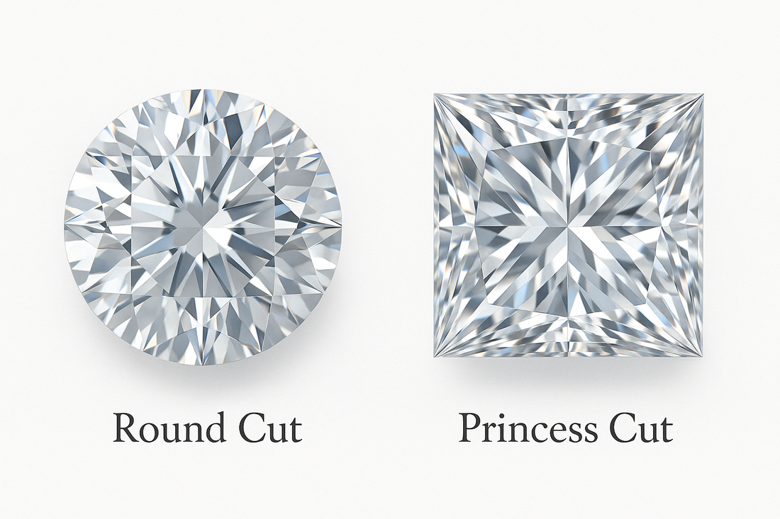 Round vs Princess Cut: Which Diamond Shape is Right for You?