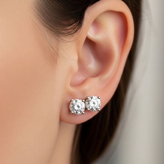 0.25ct Round Labgrown Diamonds Studs