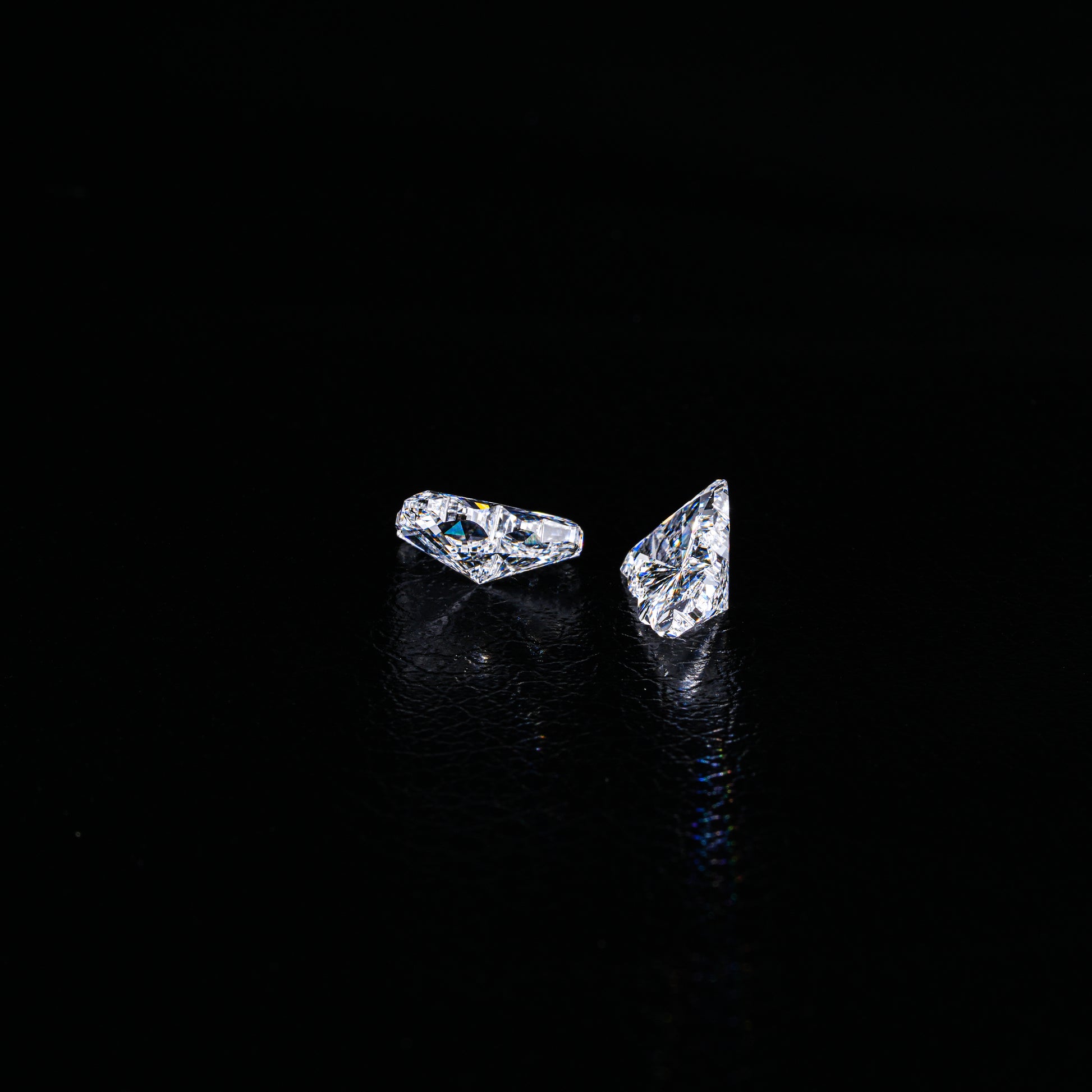 Classic Teddy Design Lab-grown Diamond - Pear Jewels