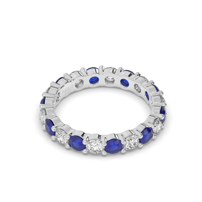 Eternity Lab-Grown Diamond Wedding Band - Pear Jewels