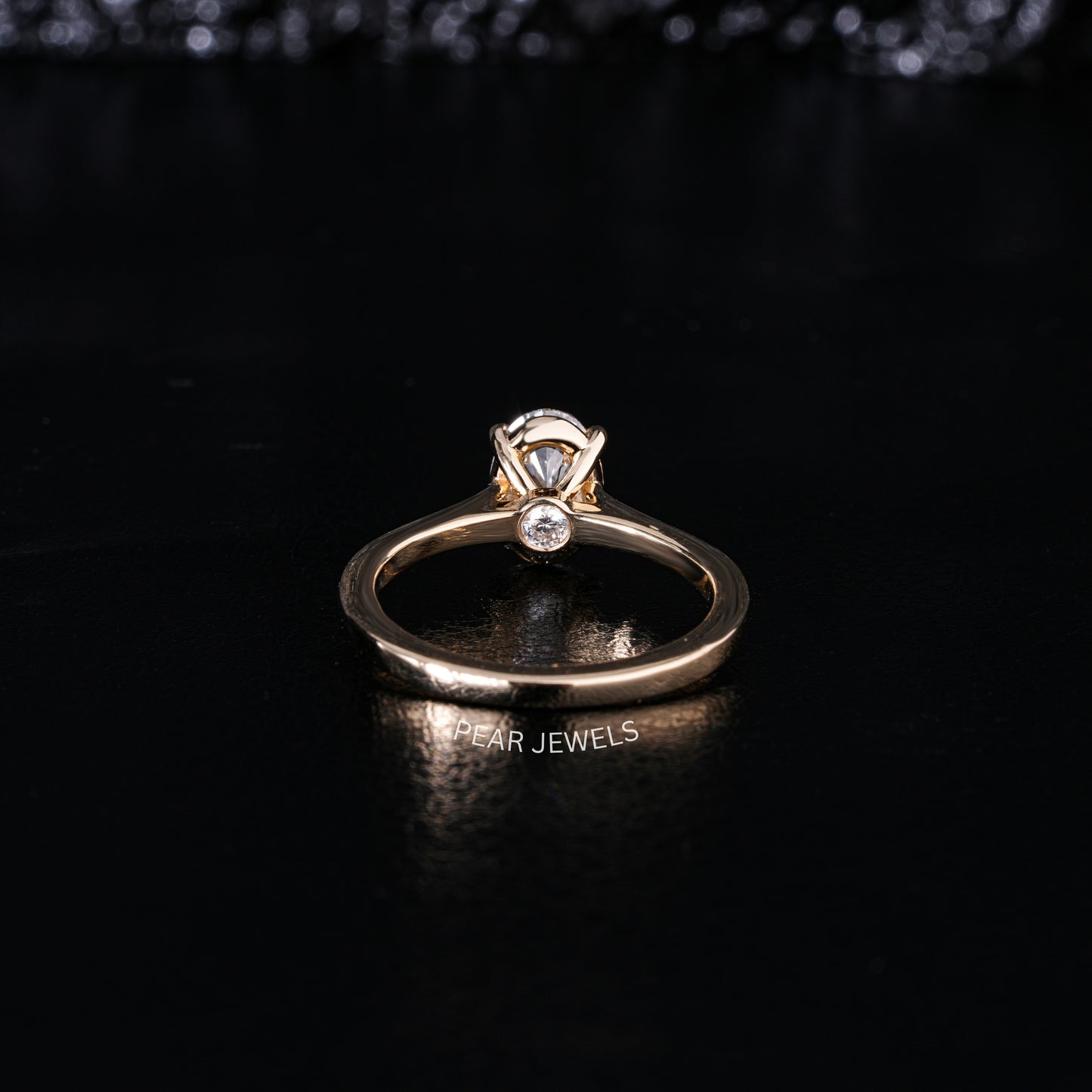 1.25ct Oval Solitaire Labgrown Diamond Ring