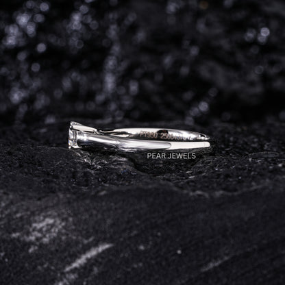 0.5Ct Round Fancy Solitaire Labgrown Diamond Ring