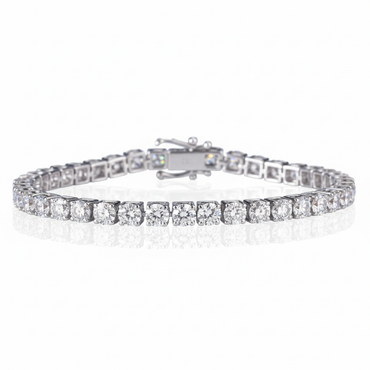 Round 4mm Tennis Labgrown Diamond Bracelet
