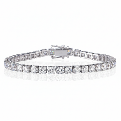 Round 4mm Tennis Labgrown Diamond Bracelet