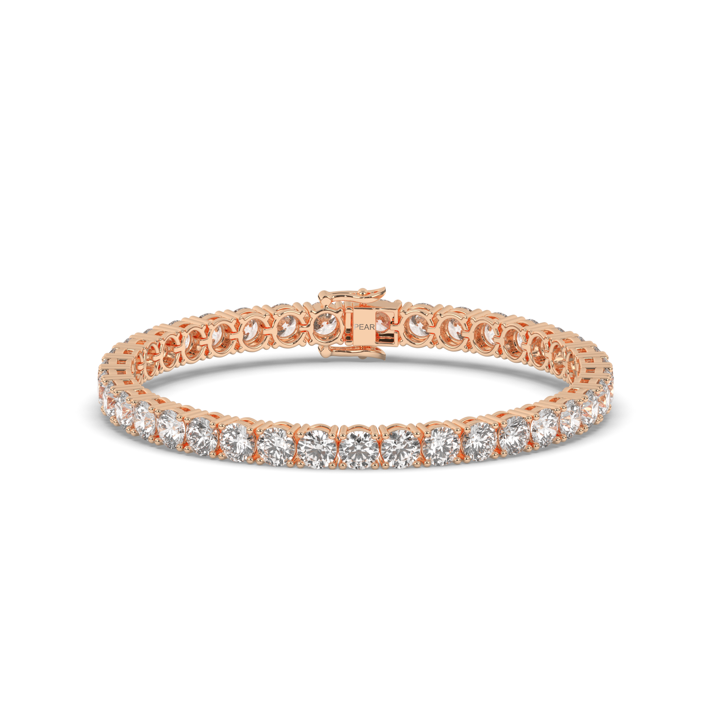 Valentine's Special Lab-grown Diamond Tennis Bracelet - Pear Jewels