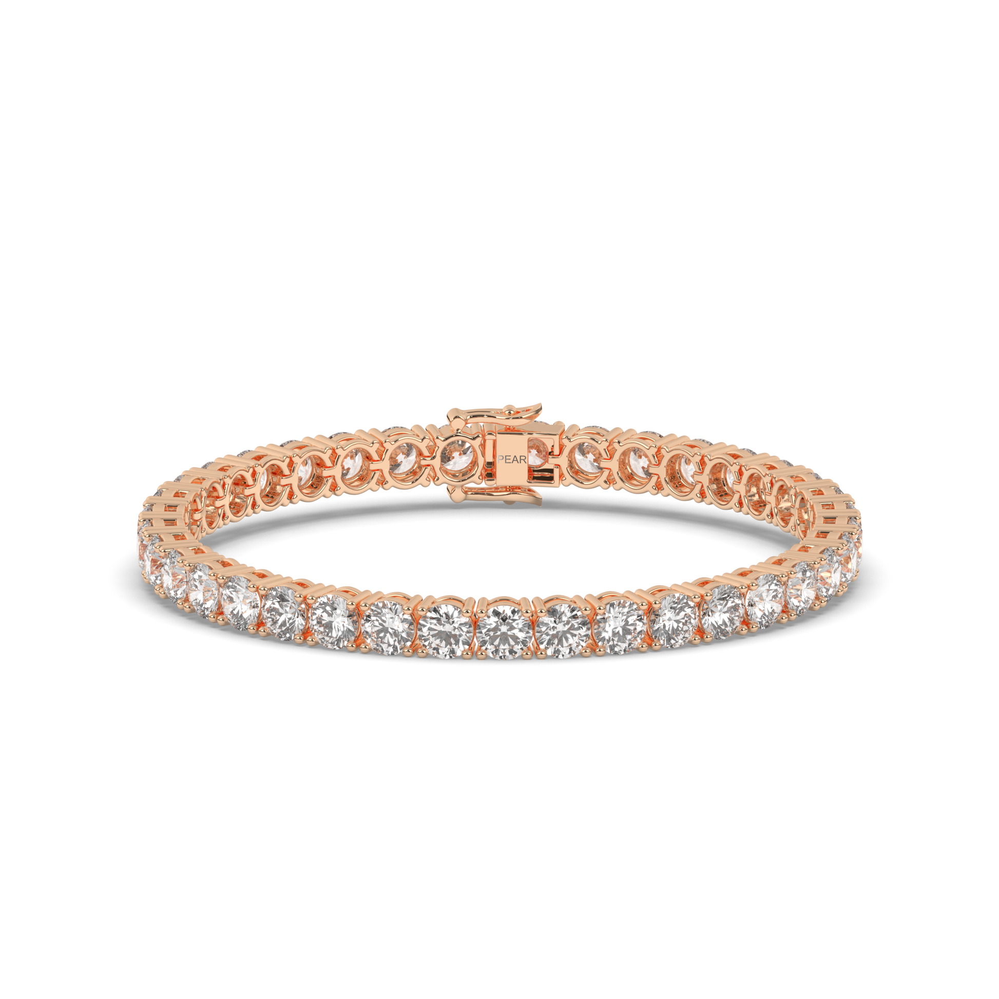 Valentine's Special Lab-grown Diamond Tennis Bracelet - Pear Jewels