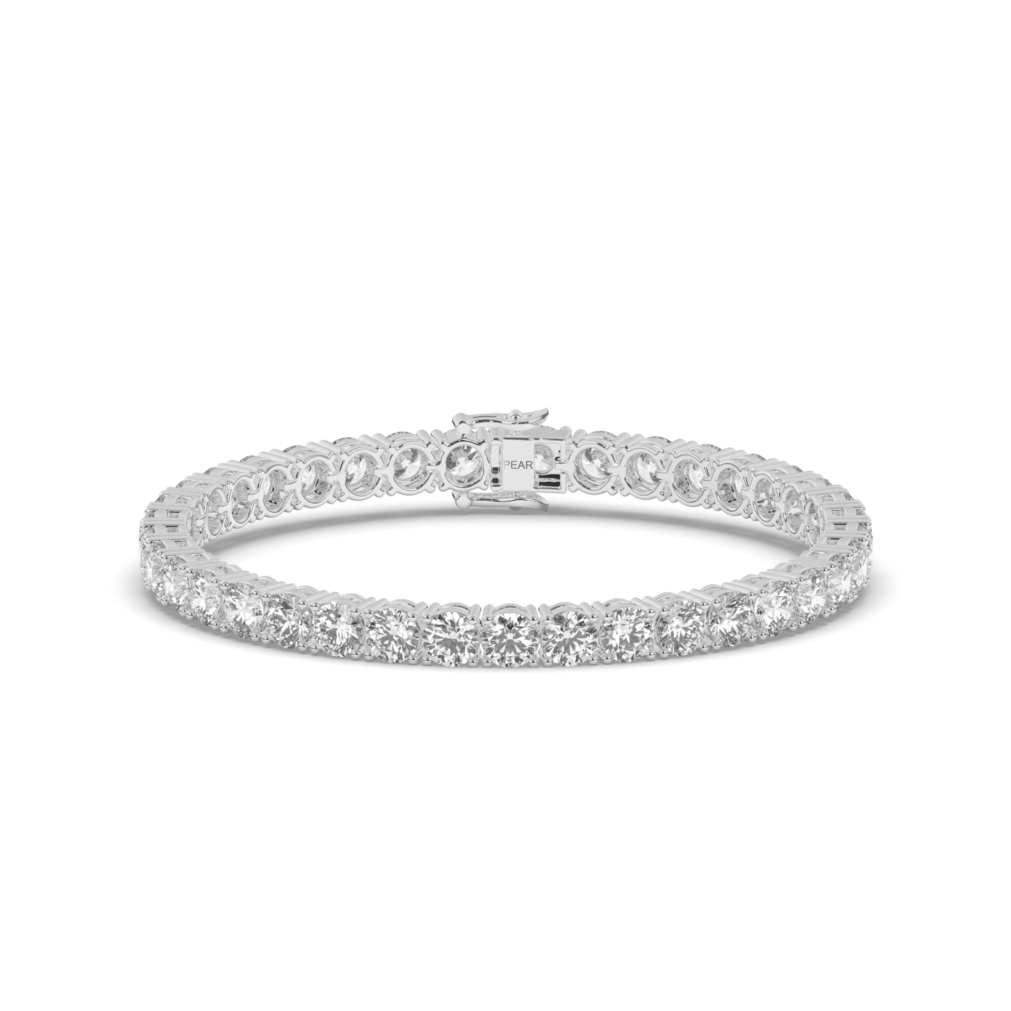 Valentine's Special Lab-grown Diamond Tennis Bracelet - Pear Jewels