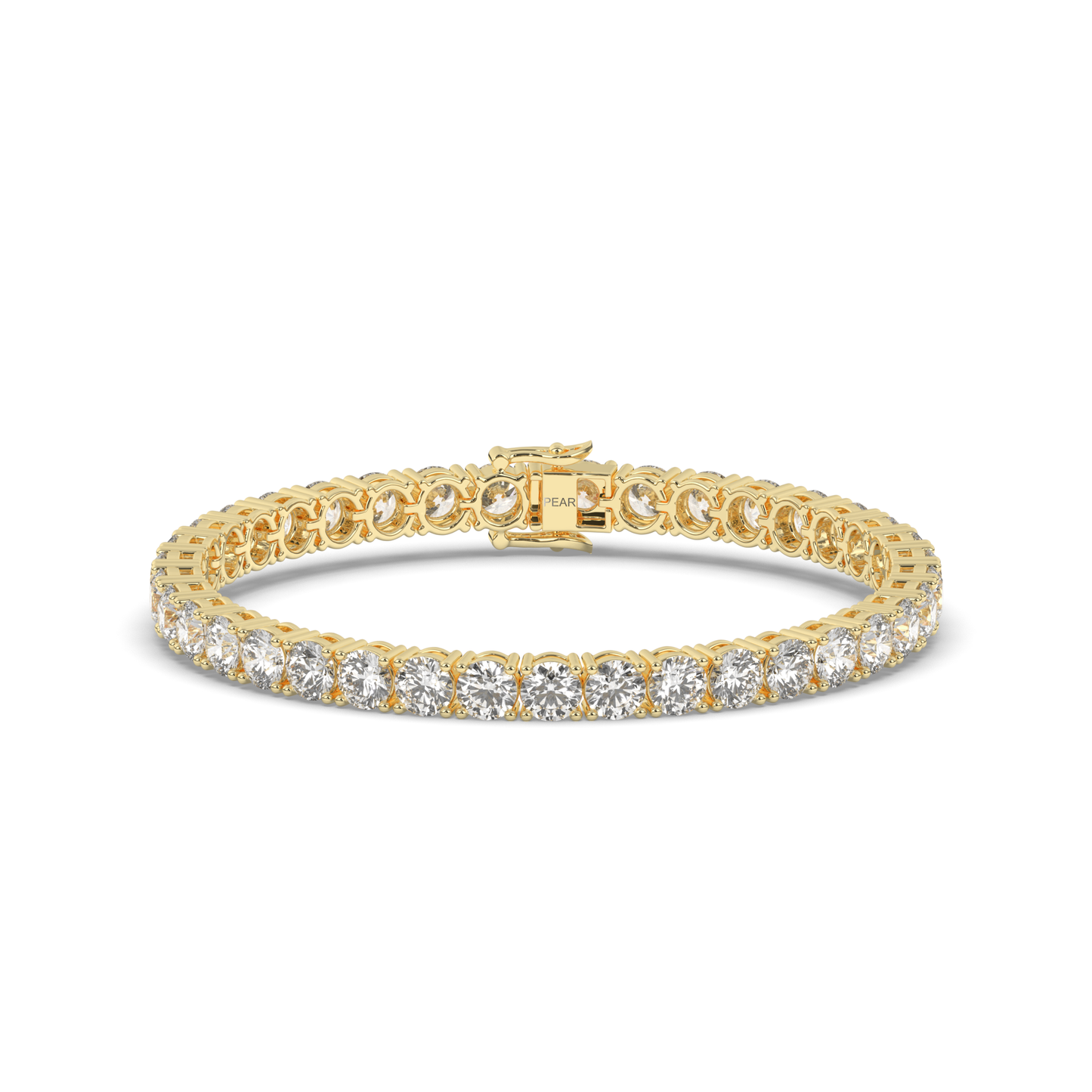 Valentine's Special Lab-grown Diamond Tennis Bracelet - Pear Jewels