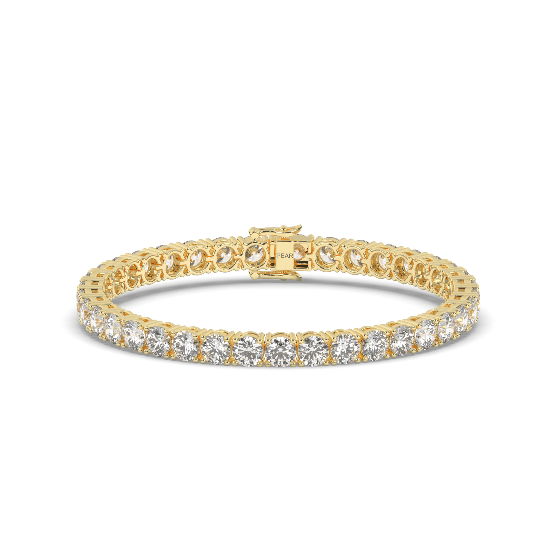Valentine's Special Lab-grown Diamond Tennis Bracelet - Pear Jewels