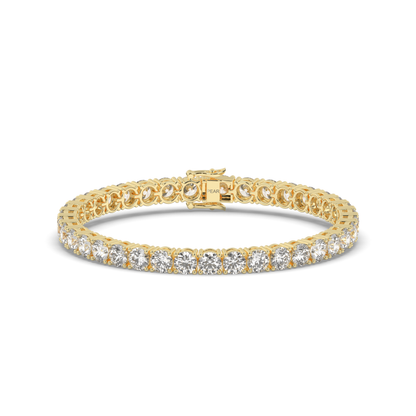 Valentine's Special Lab-grown Diamond Tennis Bracelet - Pear Jewels