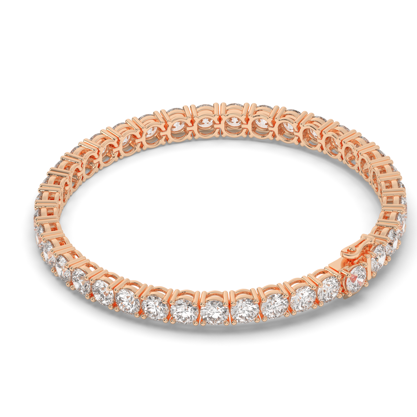 Valentine's Special Lab-grown Diamond Tennis Bracelet - Pear Jewels