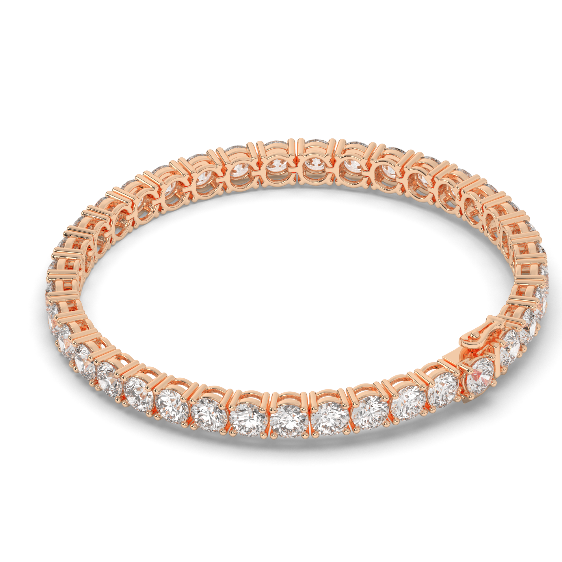 Valentine's Special Lab-grown Diamond Tennis Bracelet - Pear Jewels