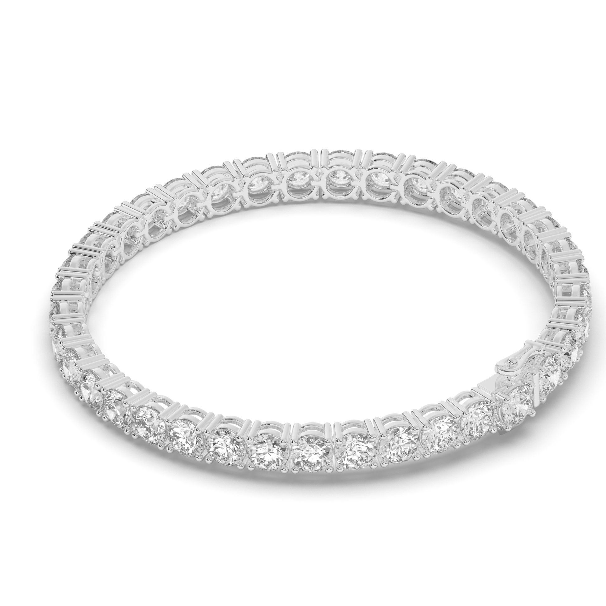 Valentine's Special Lab-grown Diamond Tennis Bracelet - Pear Jewels