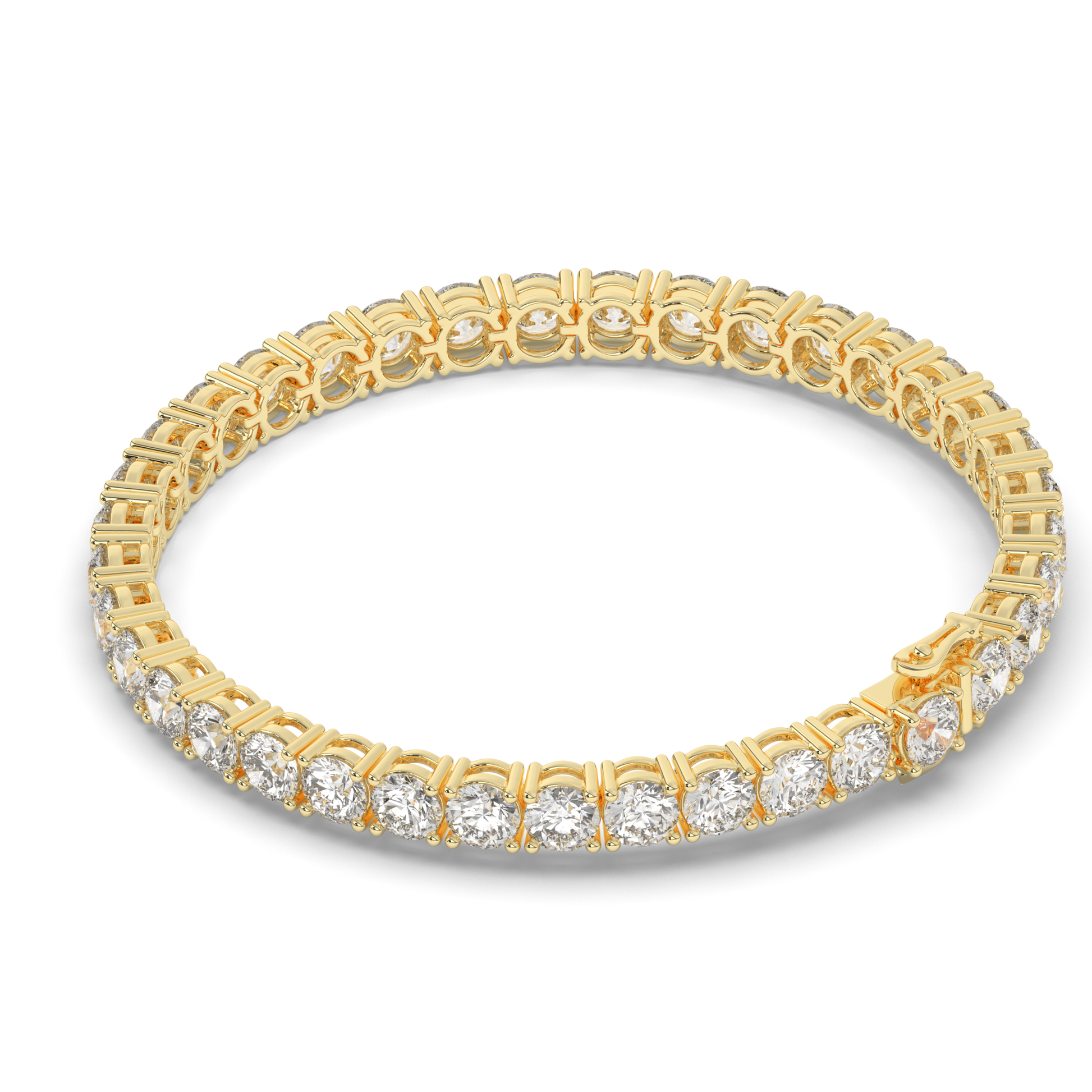 Valentine's Special Lab-grown Diamond Tennis Bracelet - Pear Jewels