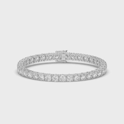 Valentine's Special Lab-grown Diamond Tennis Bracelet