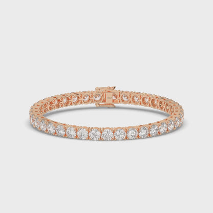 Valentine's Special Lab-grown Diamond Tennis Bracelet